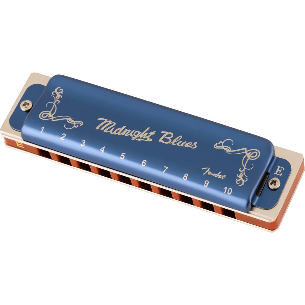 Mauve Traditioneel Stroomopwaarts Fender Midnight Blues Harmonica E mondharmonica met opbergdoosje kopen? -  InsideAudio
