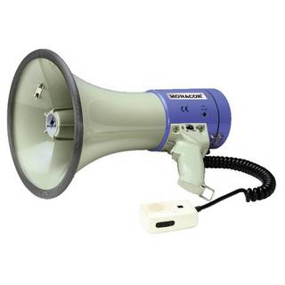 Monacor TM-27 megafoon met afneembare microfoon 25 Watt