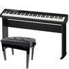 Casio Privia PX-S1000 digitale piano zwart + onderstel + pianobank