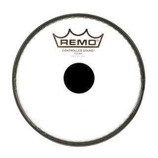Remo CS-0306-10 Controlled Sound® Clear Black Dot 6"