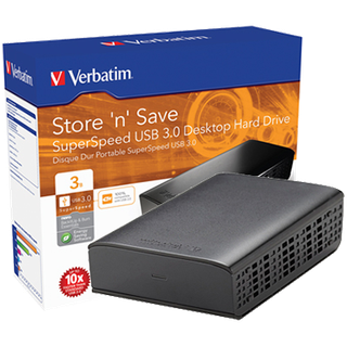 Verbatim USB 3 3TB harde schijf