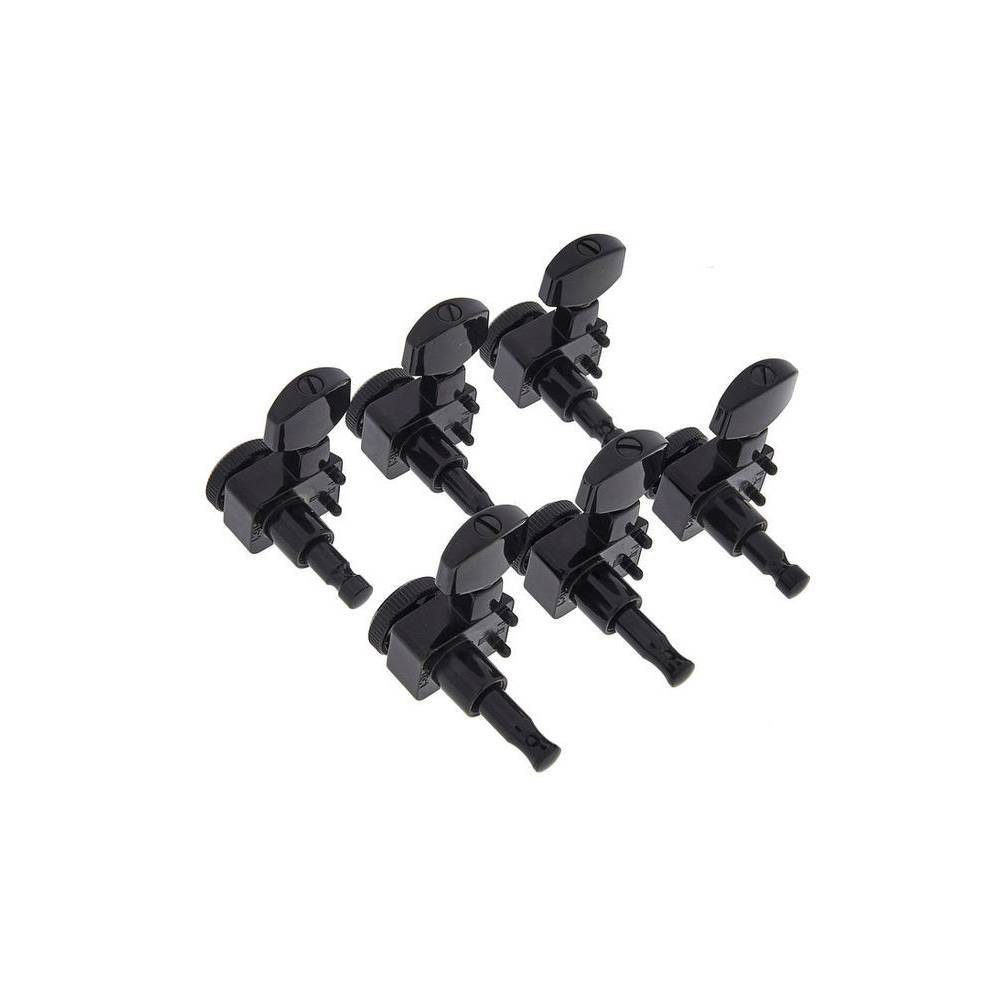 Fender locking stemmechanieken zwart (set van 6)