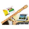 Voggenreiter Flute Master App incl. houten blokfluit
