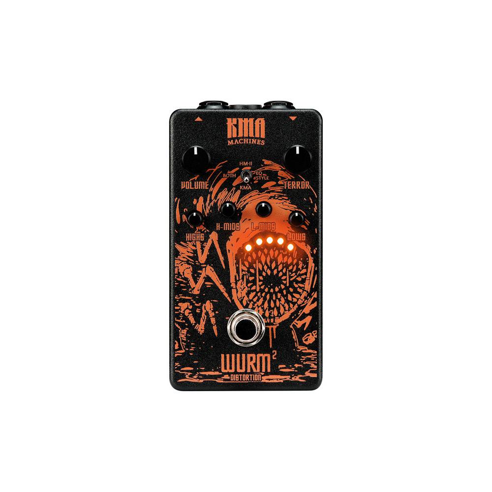 KMA Audio Machines Wurm 2 Refined HM2-Style High-Gain Distortion effectpedaal