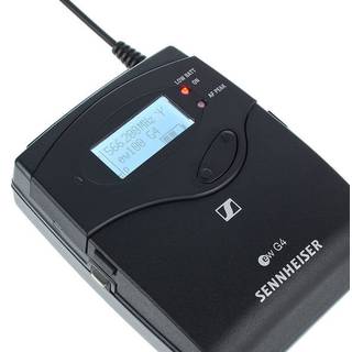 Sennheiser ew 100 G4-ME2-G draadloze dasspeld (566 - 608 MHz)