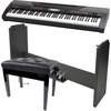 Medeli SP4200 digitale piano zwart + onderstel + pianobank