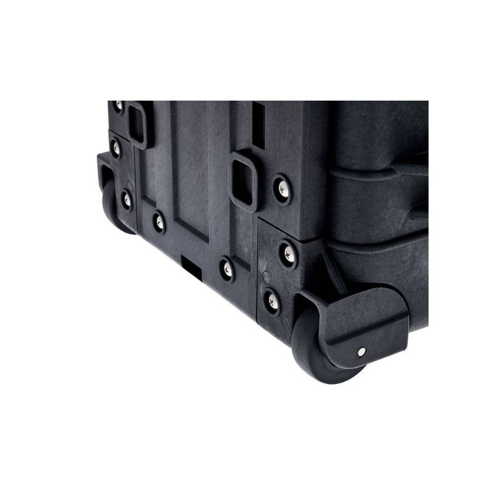 Peli 1510 BKF trolley zwart met schuim 501x279x193 mm