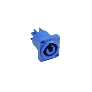 Adam Hall 7921 V2 powerconnector chassisdeel blauw