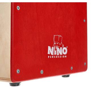 Nino Percussion NINO950R 13 inch cajon voor kinderen rood