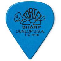Dunlop 412P100 Tortex Sharp Pick 1.0 mm plectrumset (12 stuks)