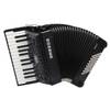 Hohner Bravo II 48 Zwart, Silent Key accordeon