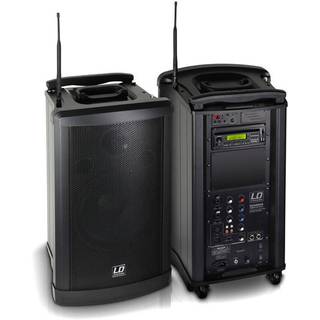 LD Systems Roadman 102 B5 draadloze mobiele accu luidspreker met CD 584 - 607 MHz