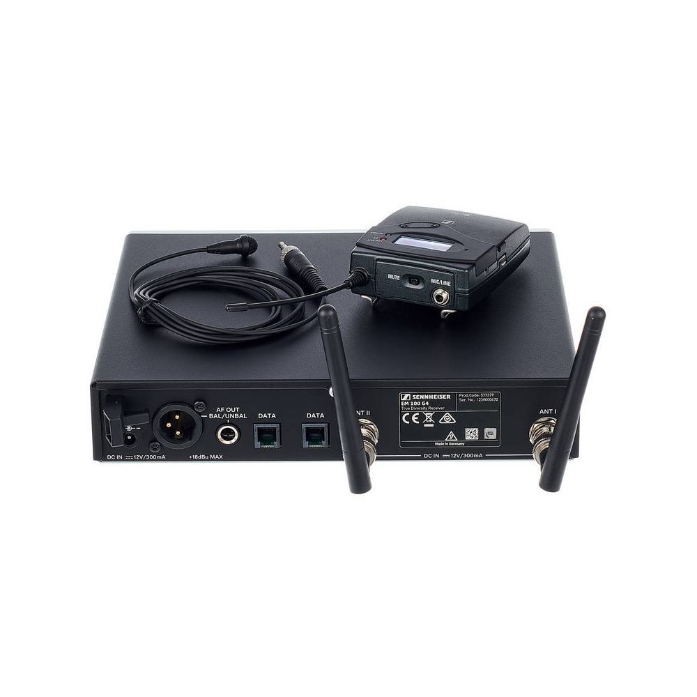 Sennheiser ew 100 G4-ME2-G draadloze dasspeld (566 - 608 MHz)