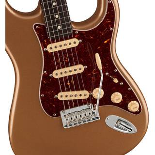 Fender American Professional II Stratocaster Firemist Gold Rosewood Neck Limited Edition elektrische gitaar met koffer