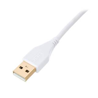 UDG U95002WH audio kabel USB 2.0 A-B recht wit 2m