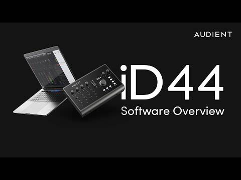 De nieuwe Audient iD44 MKII 20-in – 24out audio interface