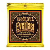 Ernie Ball 2560 Everlast Coated Bronze Extra Light snarenset