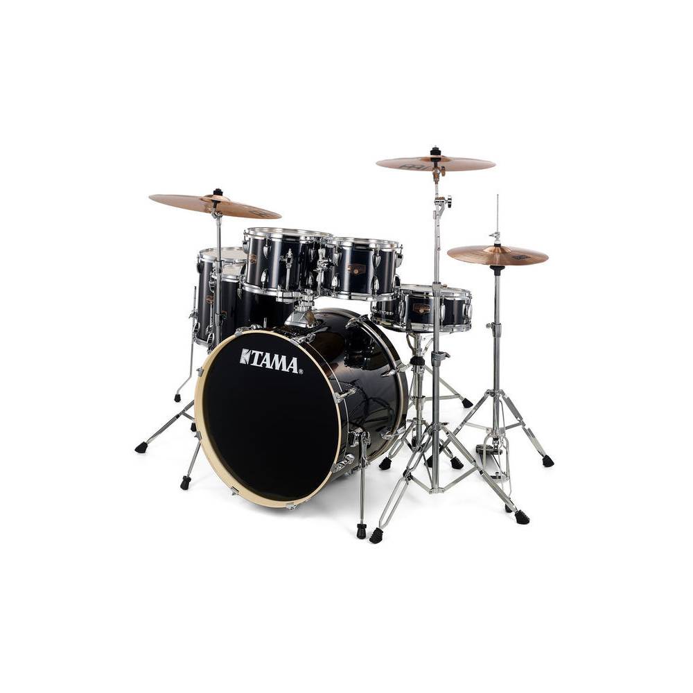 Tama IE62H6W-HBK Imperialstar Hairline Black 6d. drumstel
