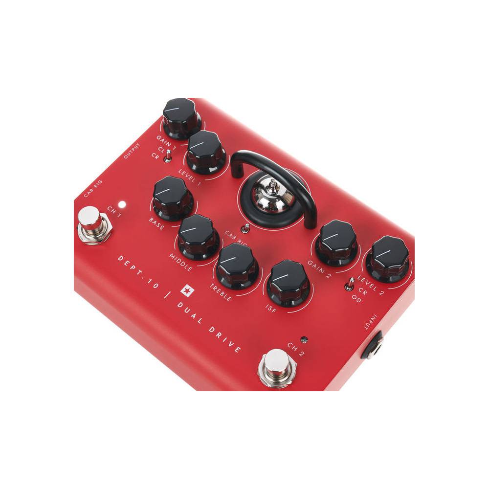 Blackstar DEPT.10 Dual Drive Valve Overdrive / Preamp 2-kanaals effectpedaal