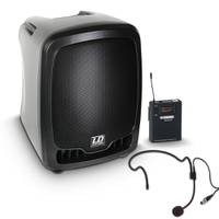 LD Systems Roadboy 65 HS B6 draagbare PA luidspreker met headset