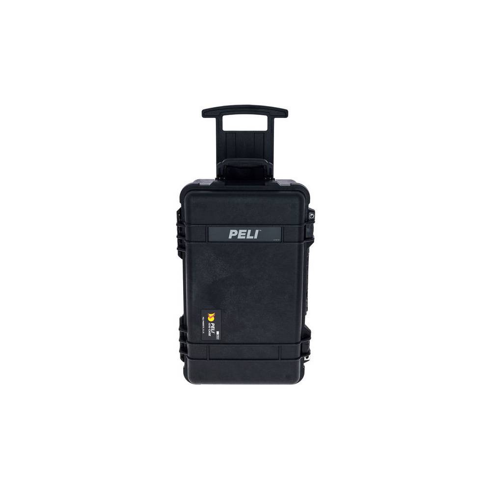 Peli 1510 BKF trolley zwart met schuim 501x279x193 mm