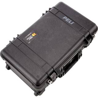 Peli 1510 BKF trolley zwart met schuim 501x279x193 mm