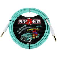 Pig Hog Vintage Series Seafoam Green 10ft instrumentkabel 3m