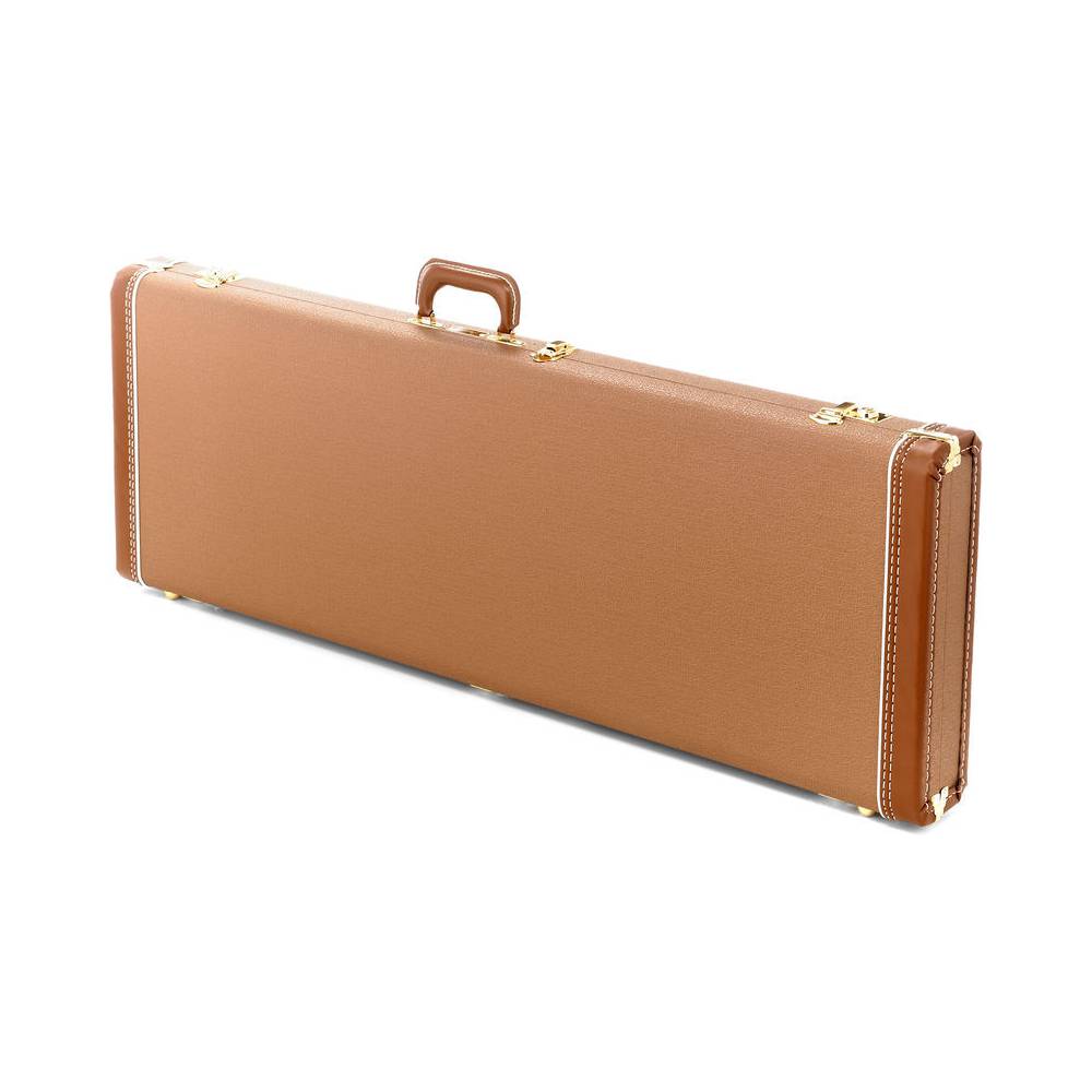 Fender koffer voor Jazzmaster en Jaguar bruin-goud