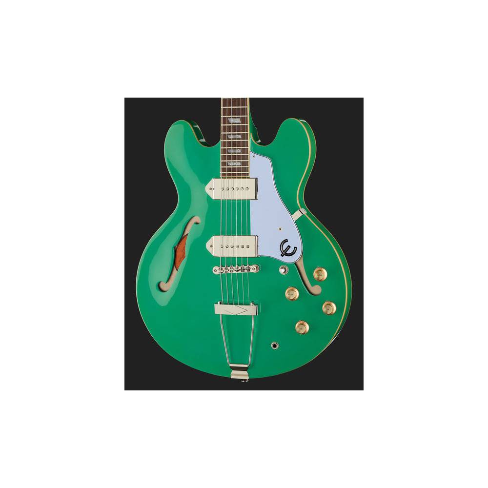 Epiphone Casino Turquoise semi-akoestische gitaar