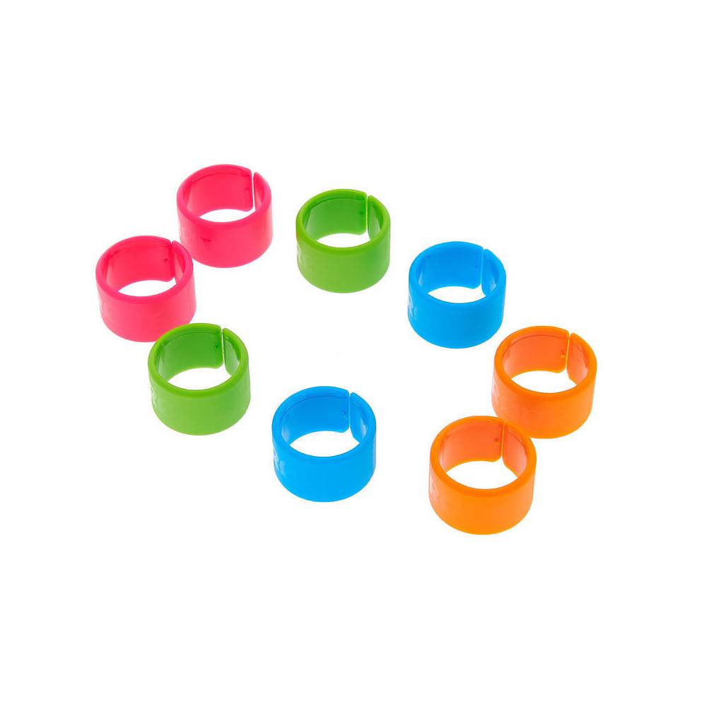 Rode XLR-ID 2x 4 XLR-markeringen