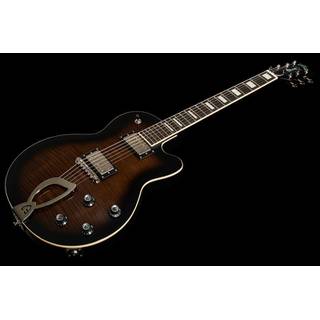 Guild Aristocrat HH Trans Black Burst elektrische gitaar met chambered body