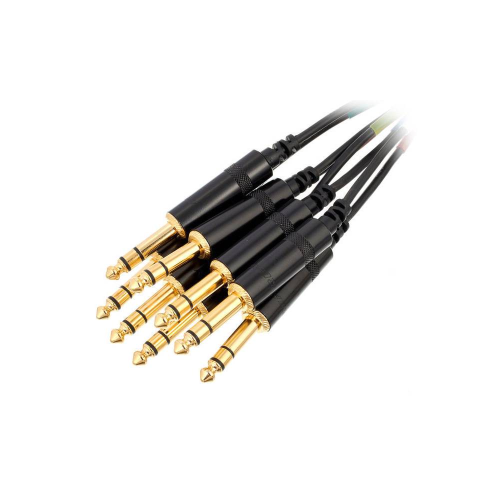 Cordial CML8-0MV3C Intro multikabel 8x XLR male - 8x 6.3mm TRS jack 3m