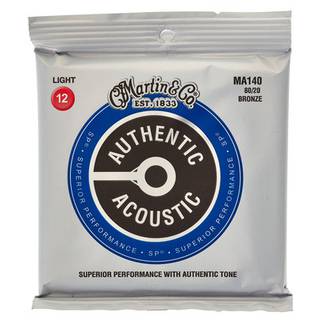 Martin Strings MA140 Authentic Acoustic SP 80/20 Bronze Light