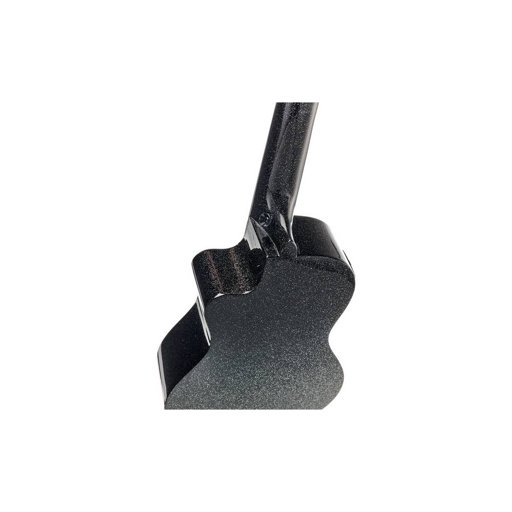 Ortega RUHZ-CE-STAR Horizon Series Concert Ukulele Black Sparkle E/A concert ukelele met gigbag