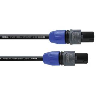 Cordial CPL3LL2 Peak Two-Point SpeakOn Speaker Cable, 3 metres (2x 2.5 mm²)