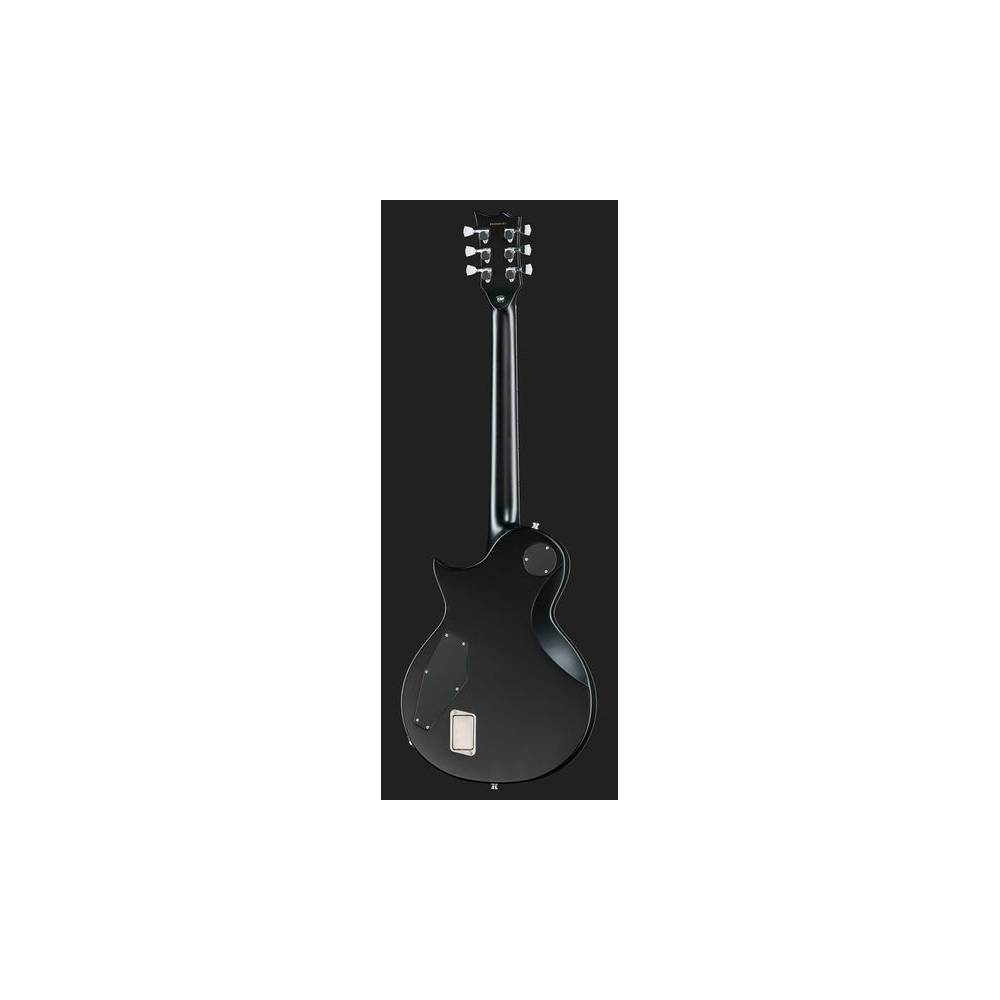 ESP E-II Eclipse BB Black Satin elektrische gitaar met koffer
