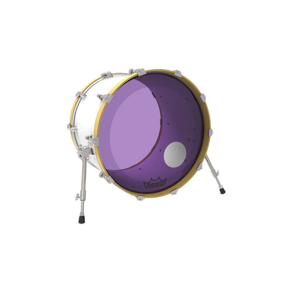 Remo P3-1322-CT-PUOH Powerstroke P3 Colortone Purple 22 inch