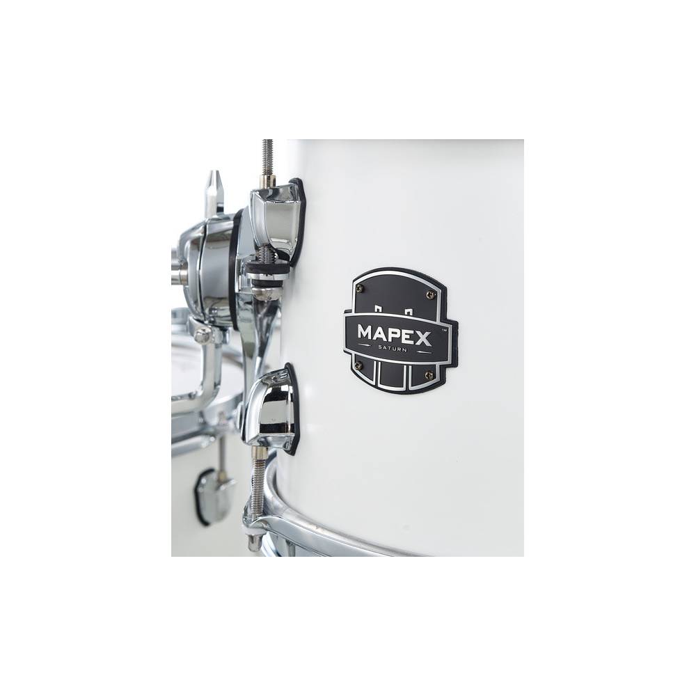 Mapex Saturn SR628XRM Satin White 5-delige rock shellset