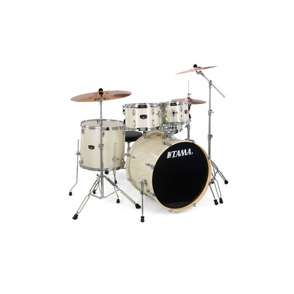 Tama IE52KH6W-VWS Imperialstar Vintage White Sparkle 5d drumstel