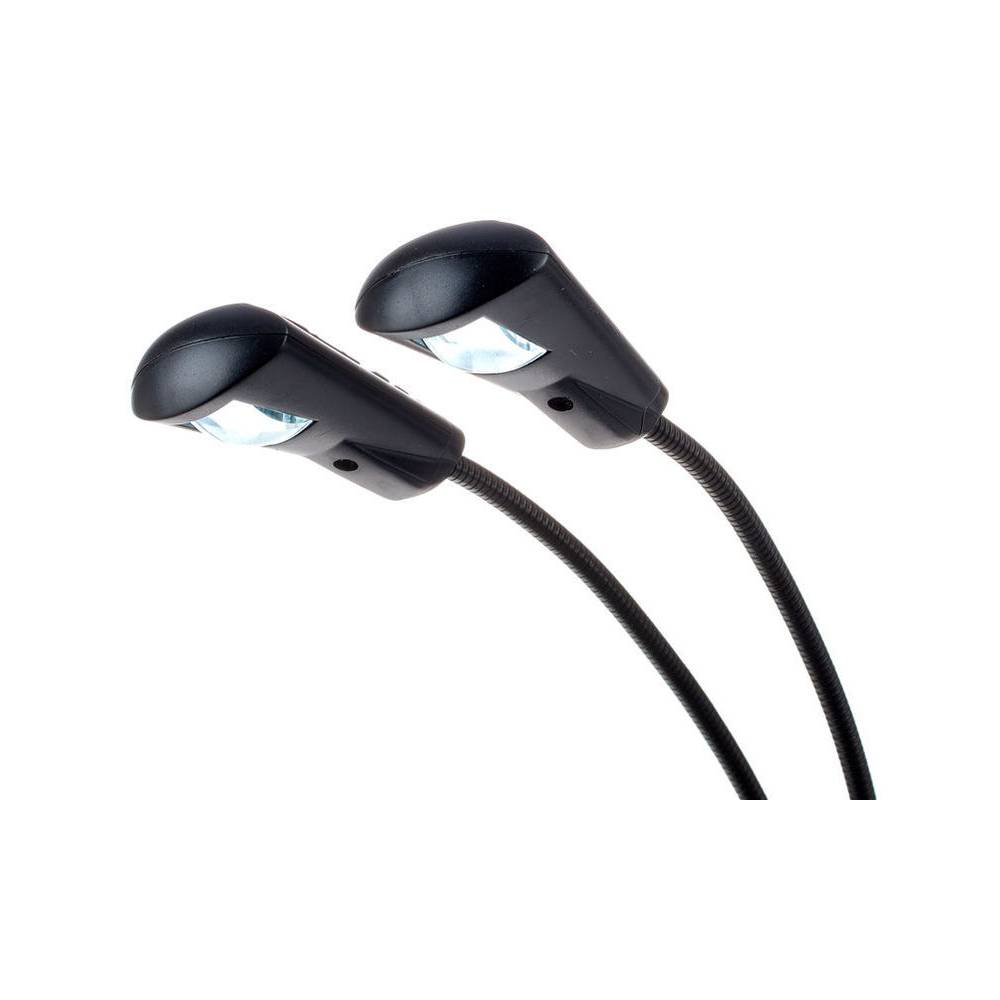 Konig & Meyer 12243 FlexLight lessenaarlamp met dubbele LED arm