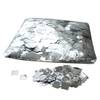 Magic FX vierkante metallic confetti 17x17mm zilver