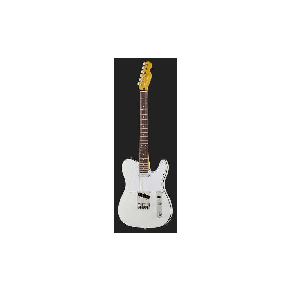 Fender American Ultra Telecaster Arctic Pearl RW met koffer