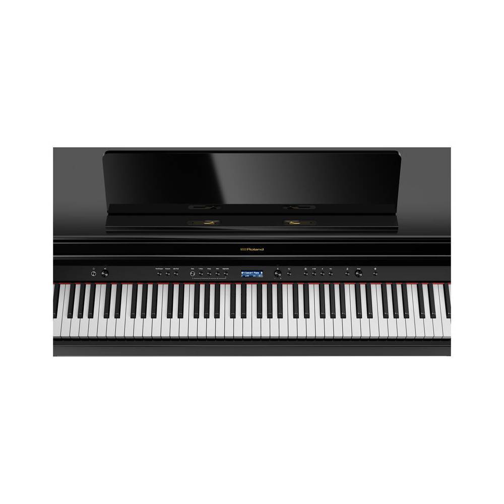 Roland HP704 digitale piano Polished Ebony