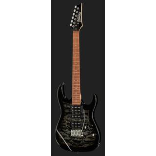 Ibanez GRX70QA GIO Transparent Black Sunburst elektrische gitaar