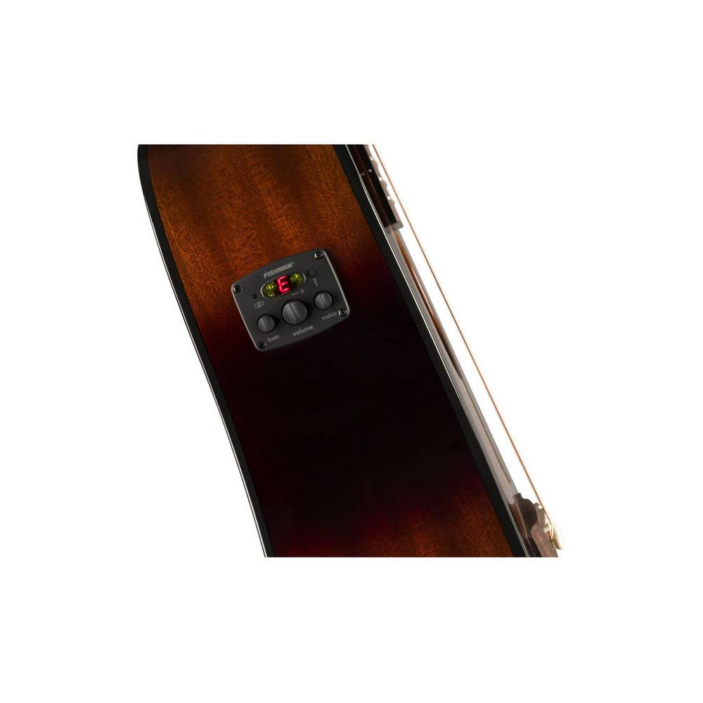 Fender CD-140SCE Shaded Edge Burst Limited Edition elektrisch-akoestische gitaar met koffer