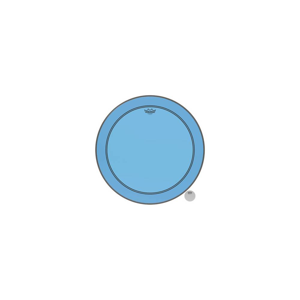 Remo P3-1324-CT-BU Powerstroke P3 Colortone Blue 24 inch