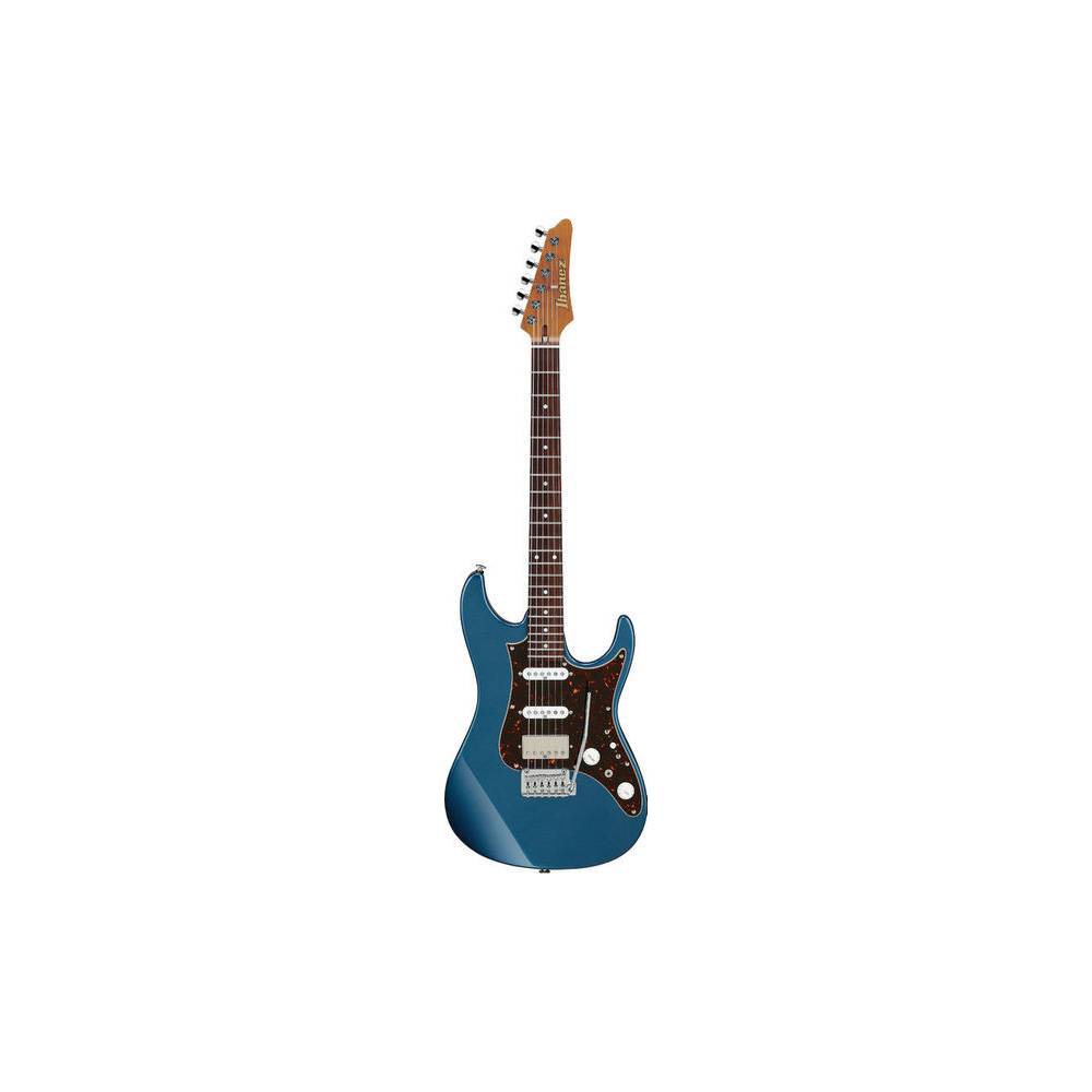 Ibanez AZ2204N Prestige Prussian Blue Metallic elektrische gitaar met koffer