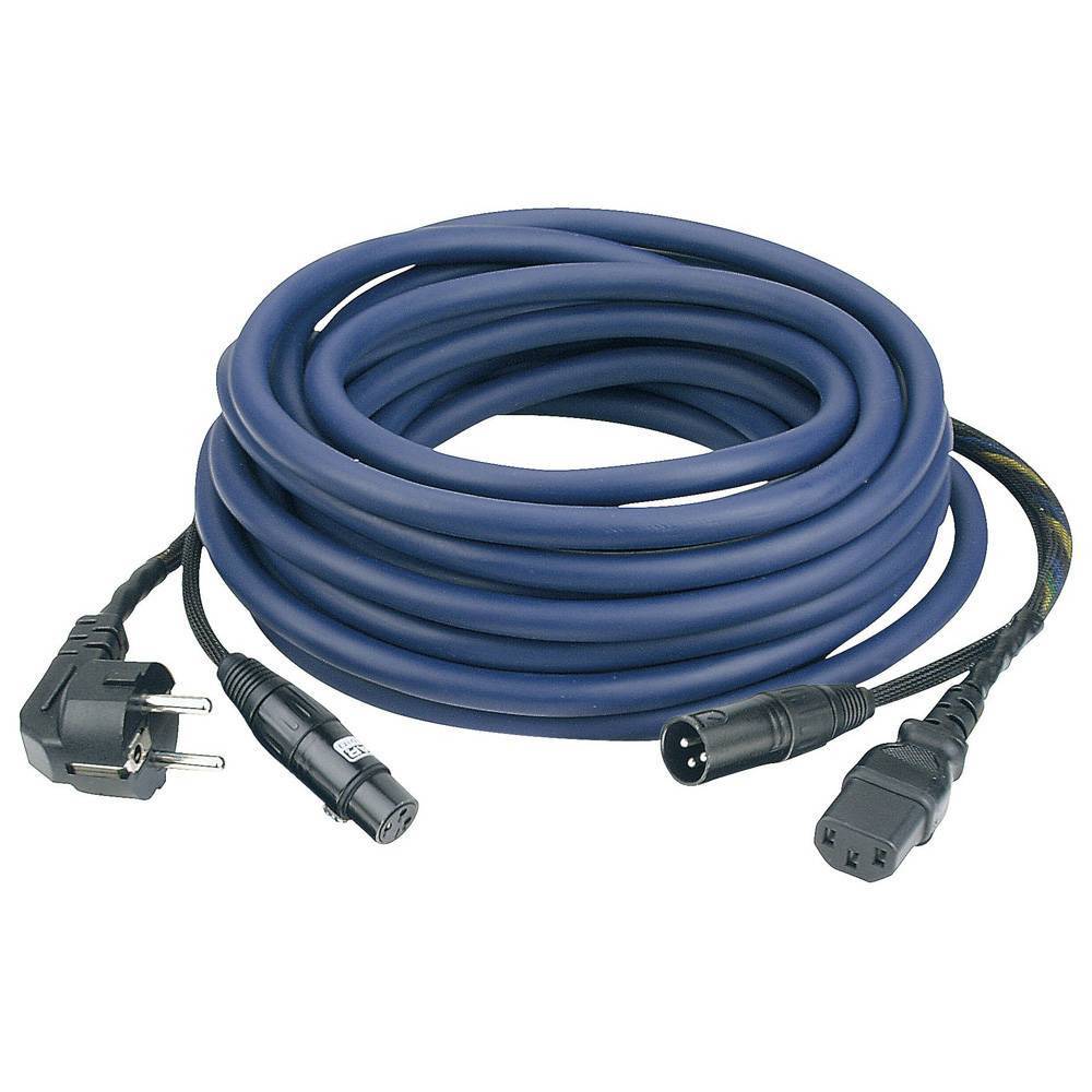 DAP FP0820 Schuko & XLR female - IEC F & XLR male 20 meter