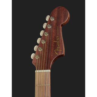 Fender Redondo Special Mahogany Natural Satin elektrisch-akoestische westerngitaar met gigbag