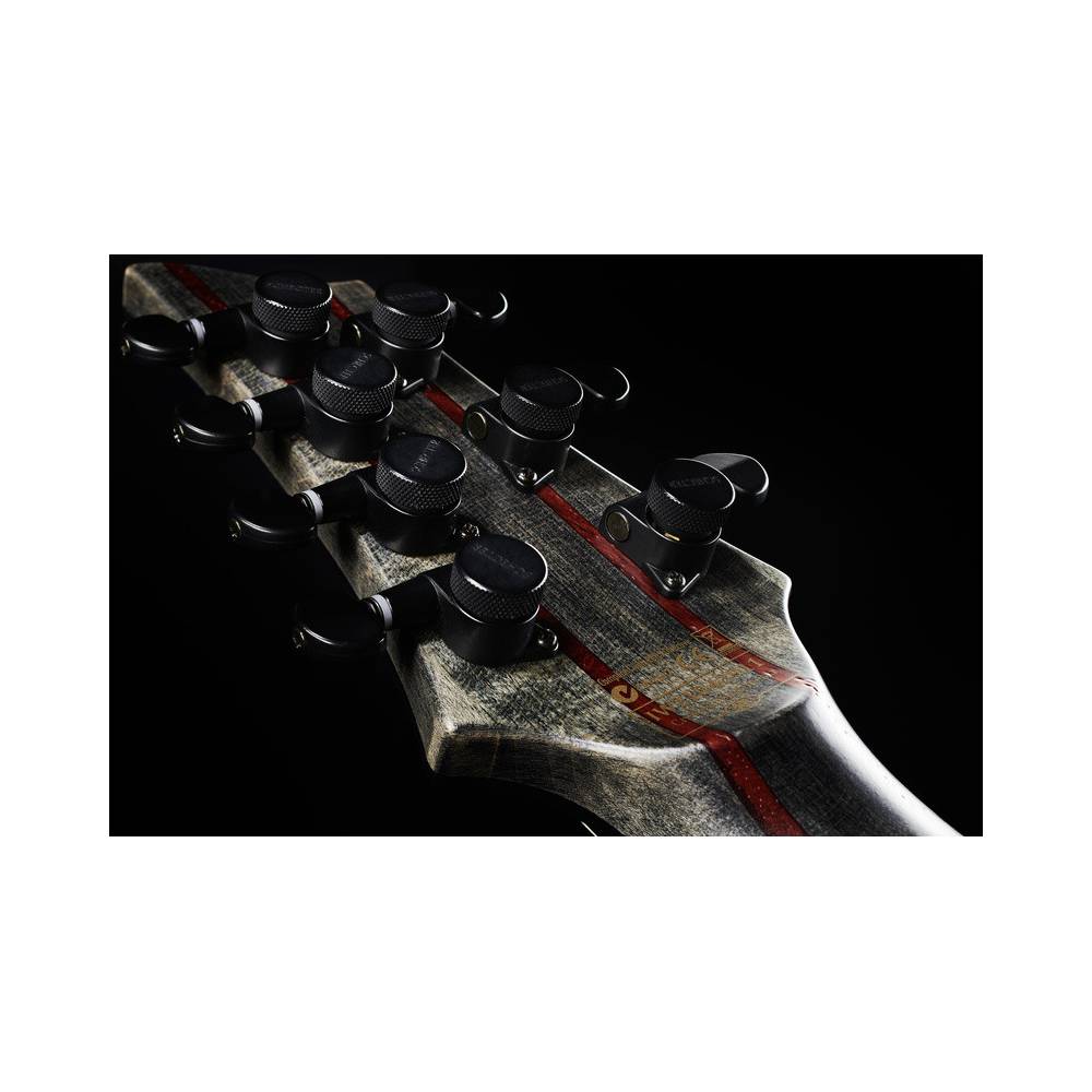 Schecter C-7 Apocalypse Rusty Grey zevensnarige gitaar